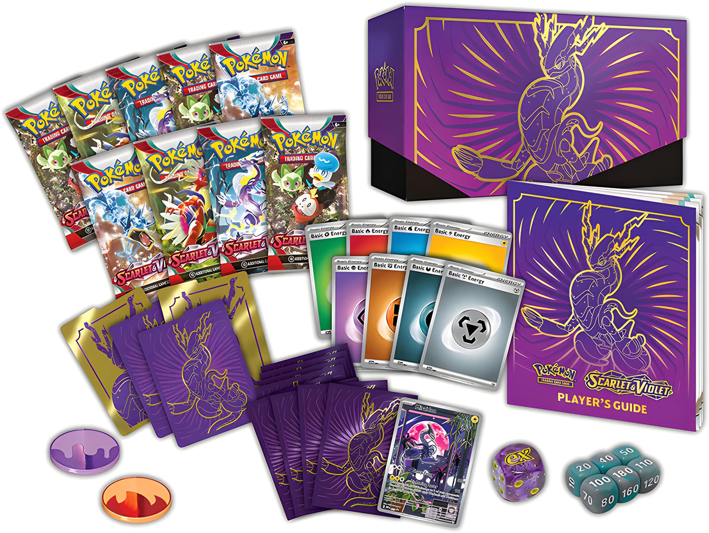 Scarlet & Violet Miraidon - Elite Trainer Box (Inglés)